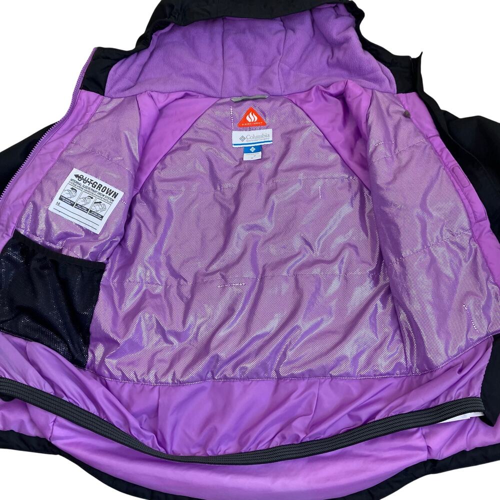 Columbia Girls M 10/12 Alpine Action II Insulated Winter Ski Jacket Omni-heat - Picture 13 of 16